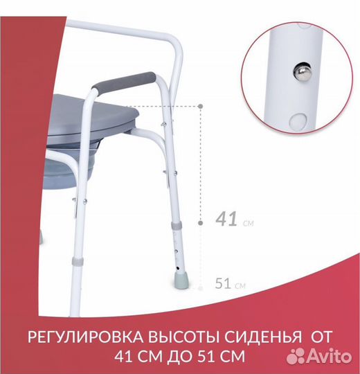 Санитарный стул туалет