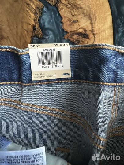 Мужские джинсы Levis 505 оригинал