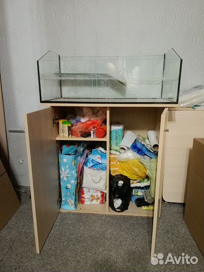 Аквариум с тумбой 150л