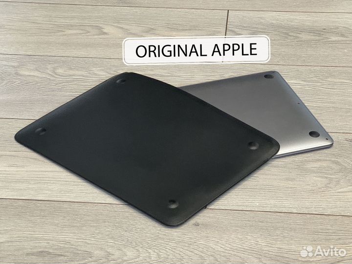 Apple Leather Sleeve для MacBook Air / Pro 13 дюйм