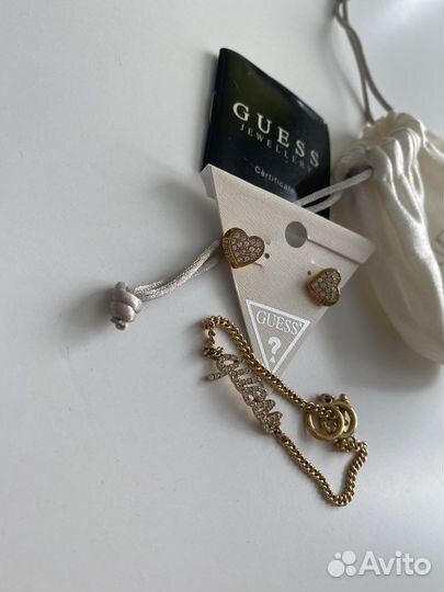 Серьги Guess