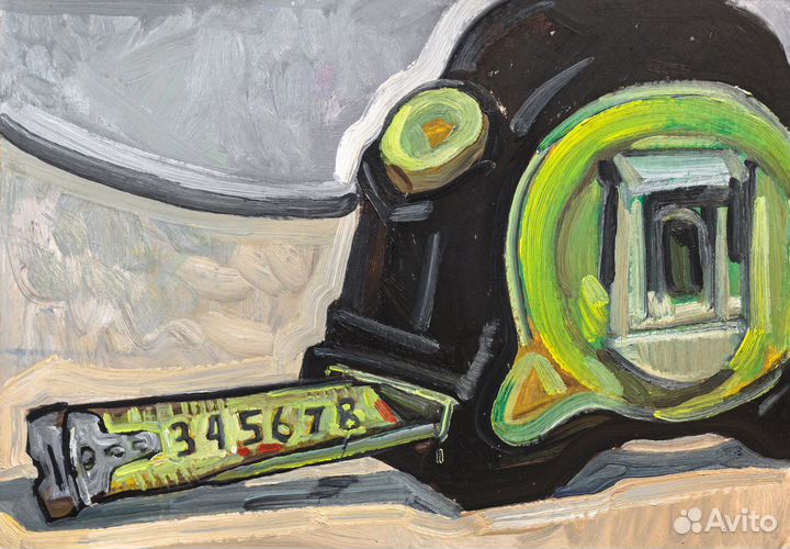 Этюд рулетки маслом