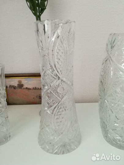 Хрустальные вазы СССР