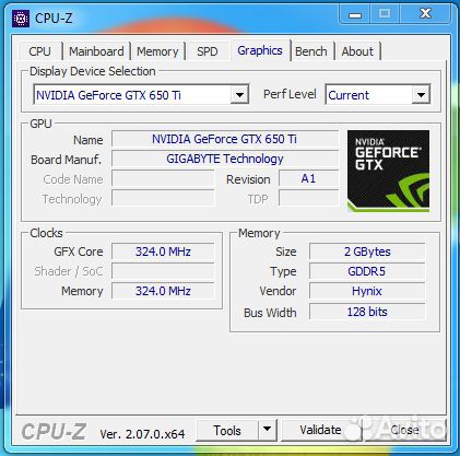 Видеокарта Gigabyte GeForce GTX 650 Ti