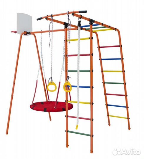 Уличный комплекс с качелями-гнездом Street 1