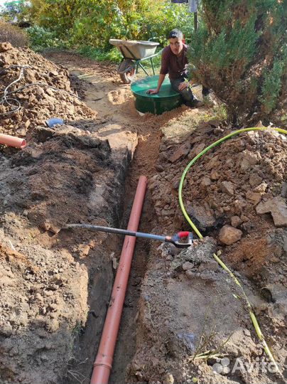 Септик из металла / жб септик