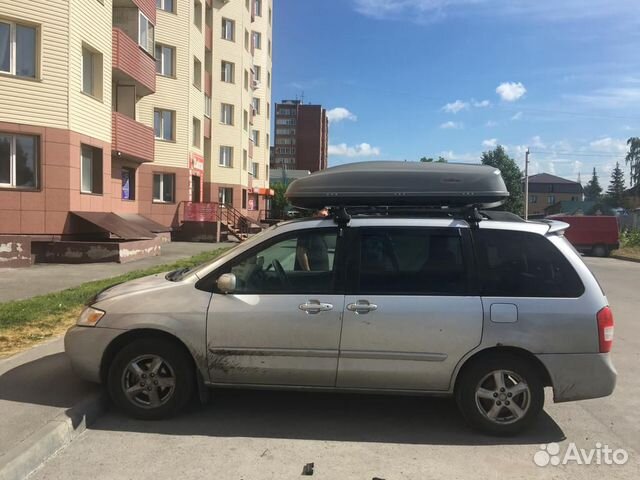 Багажник на мпв. Авто бокс мазда премуси. мазда мпв багажник на крышу. бокс на крышу мазда мпв. мазда мпв с автобоксом.