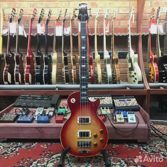 Бас-гитара Gibson LP нн Sunburst w/Case USA 2002