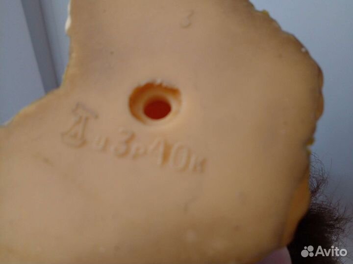 Резиновая игрушка ссср. Пират. Бармалей. Клеймо