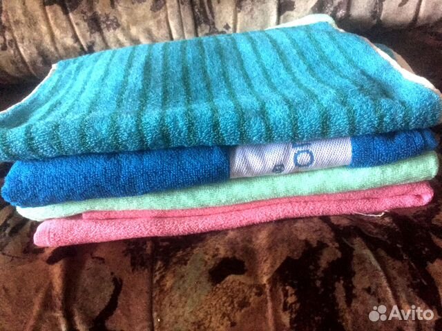 Махровые полотенца новые