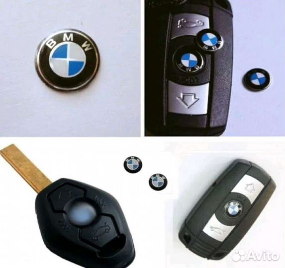 Эмблема bmw на ключ
