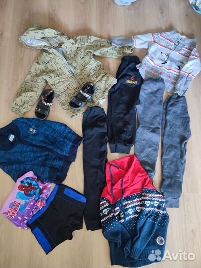 Вещи пакетом на мальчика