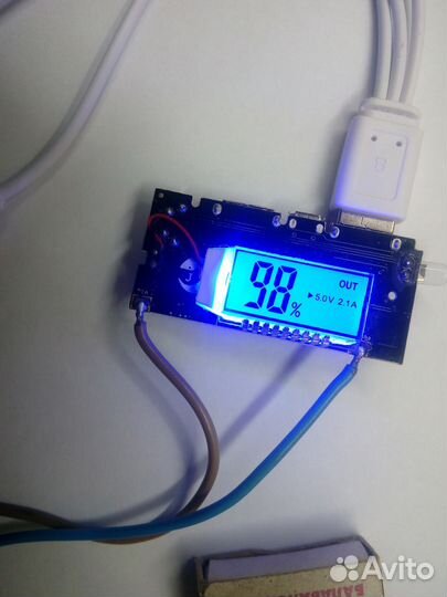 Переносная зарядка USB 5V 1A и 2.1A Power Bank