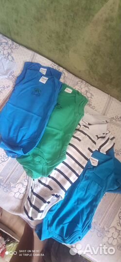Вещи пакетом на мальчика 3- 6 месяцев