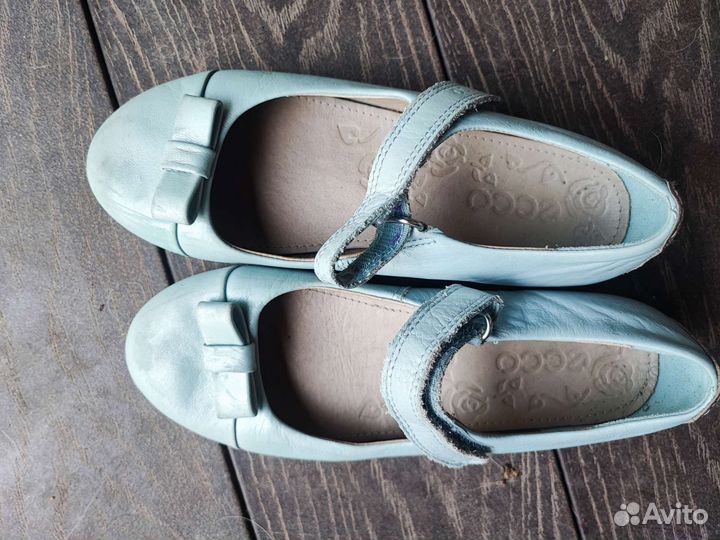 Туфли для девочки 34 размер Ecco