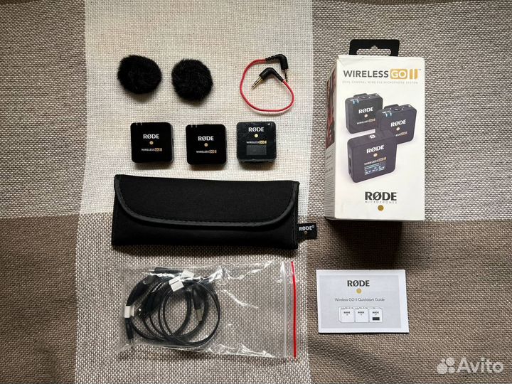 Радиосистема Rode Wireless GO II dual