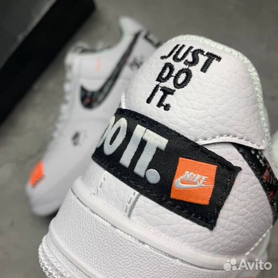 Кроссовки Nike Air Force 1 Just Do IT White