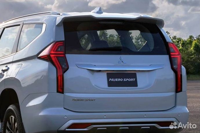 Спойлер Mitsubishi Pajero Sport 4 2020-нв (Новый