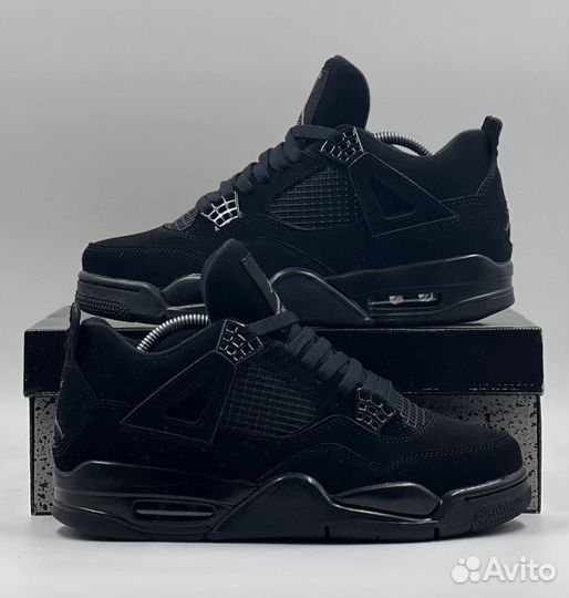 Кроссовки Nike Air Jordan 4 Black Cat