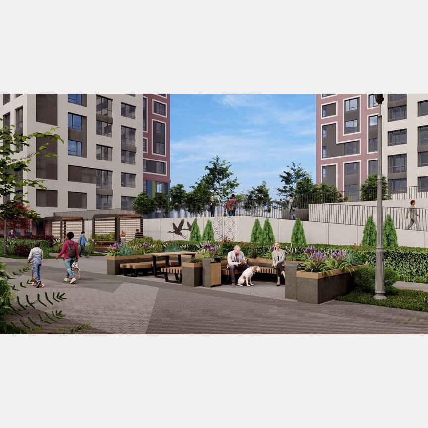 3-к. квартира, 68,6 м², 16/22 эт.