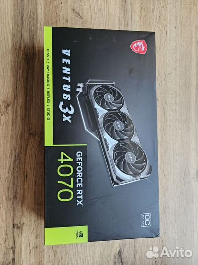 Видеокарта MSI Ventus Geforce Rtx 4070