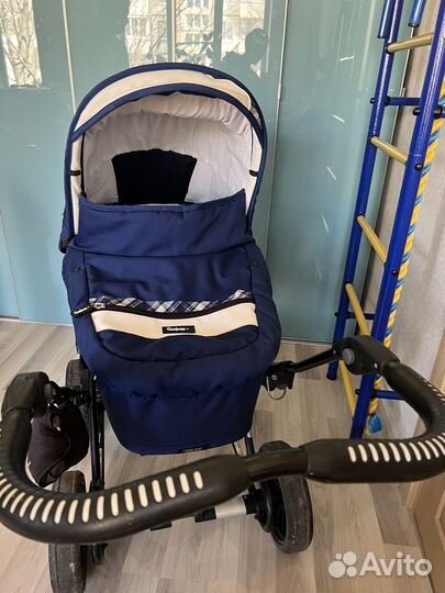 Emmaljunga city cross 2 в 1 + коврик