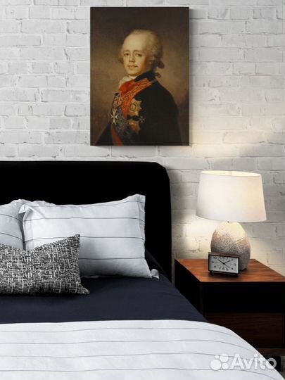 Картина Павел Первый арт холст 50х70