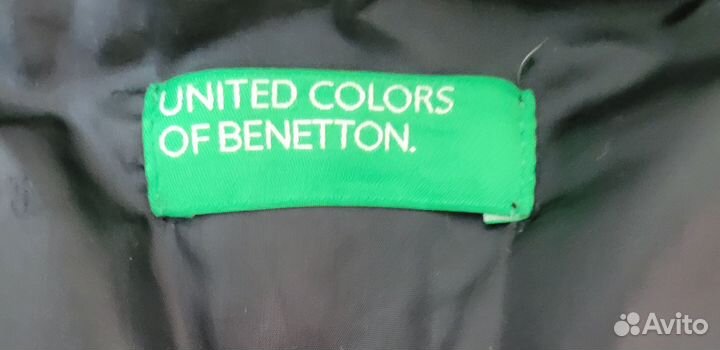Пуховик benetton