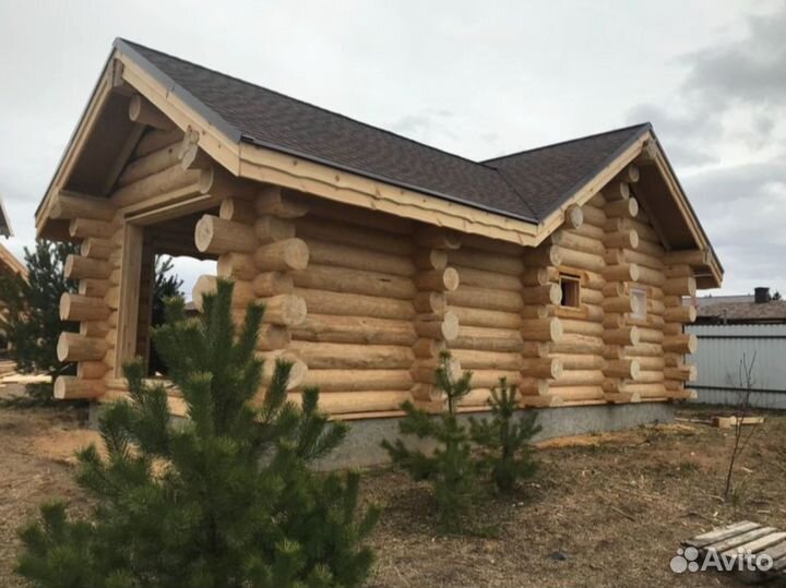 Сруб канадская рубка под ключ