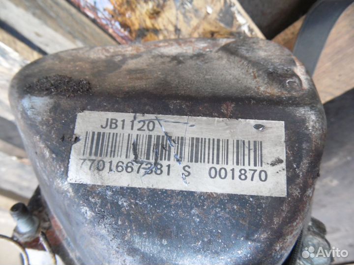 Механическая кпп 1.6 бензин Рено Меган Сценик 1