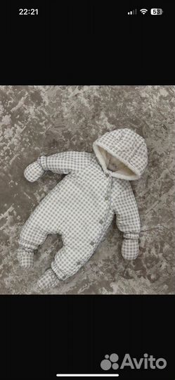 Зимний комбинезон Zara 62