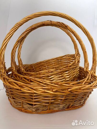 Корзины плетеные со склада