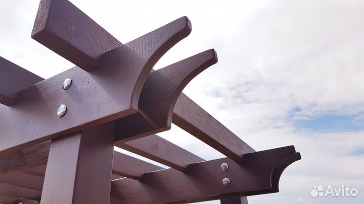 Пергола деревянная