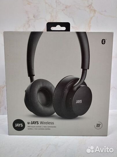 Наушники Jays U-Jays Wireless Black