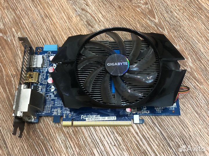 Видеокарта r7 260 2gb