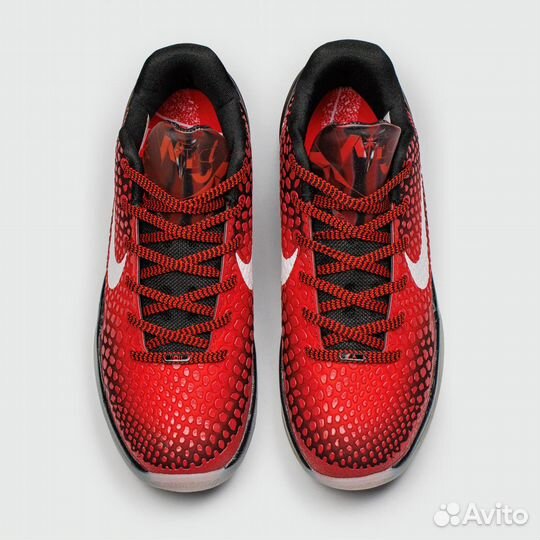 Кроссовки Nike Kobe 6 Protro Red new Qual