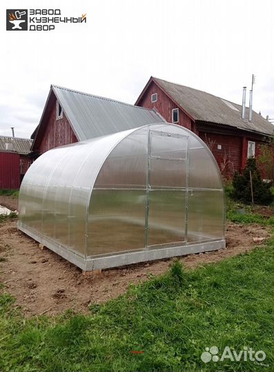 Теплица с установкой и гарантией