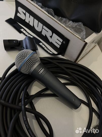 Микрофон shure beta 58A