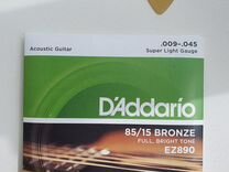 Струны для акустической гитары D'Addario