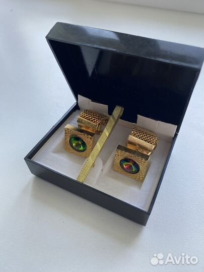 Комплект винтажных запонок времен СССР