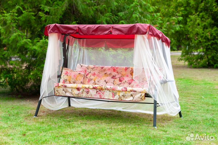 Качели садовые эконом- и премиум-класса (новые)