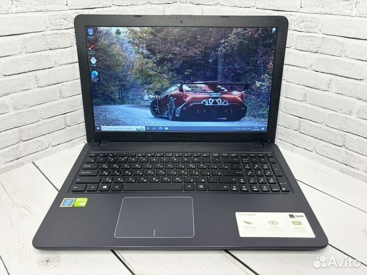 Свежий asus VivoBook MX110/ RAM 20/ SSD 500