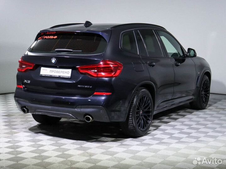 BMW X3 3.0 AT, 2019, 96 369 км