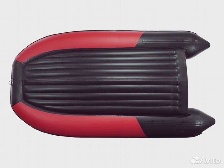Лодка пвх Нднд Gladiator E300SL красно черная