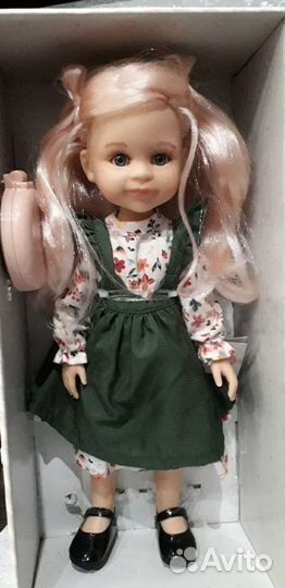 Кукла Лаура и Клео персиковая Паола Рейна