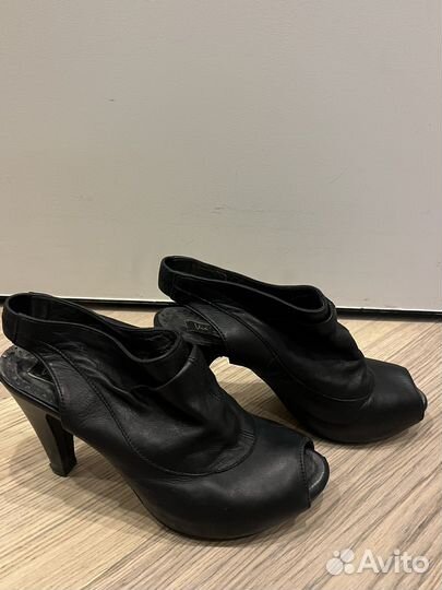 Туфли женские 36,5 размер кожа