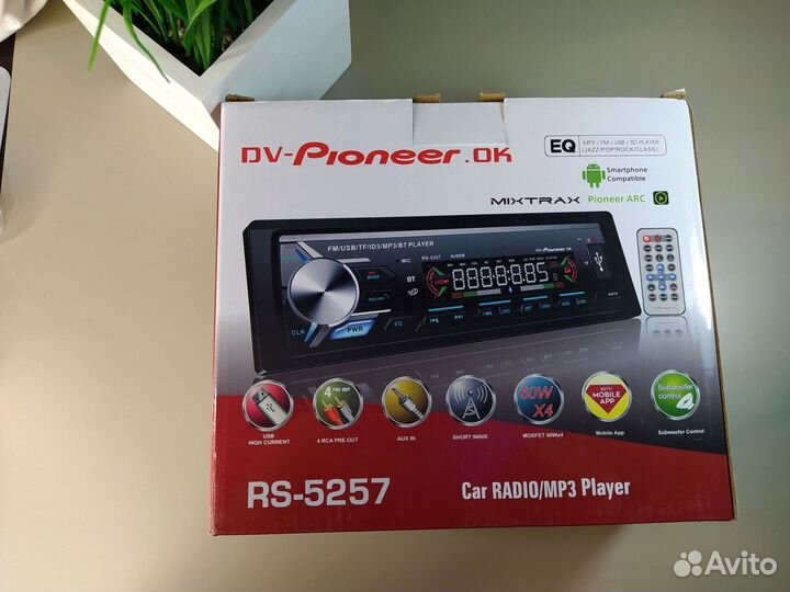 Автомобильная магнитола Pioneer RS 5257