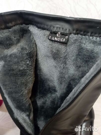 Сапоги ботфорты