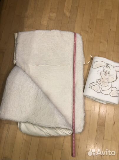 Конверт зимний на овчине и одеялко