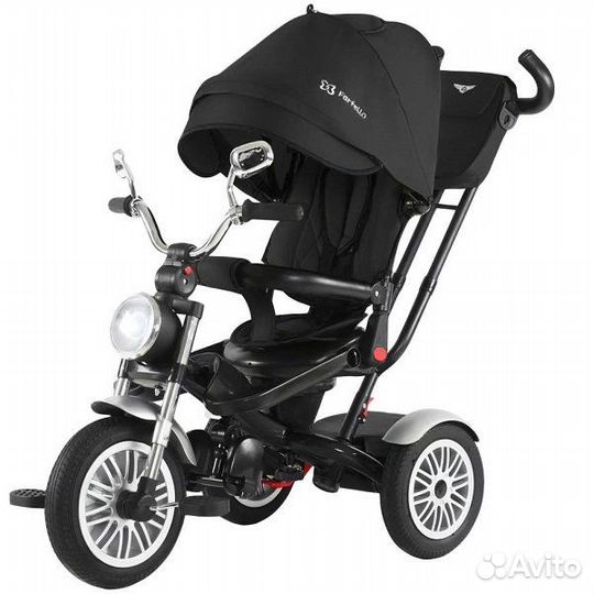 Детский трехколесный велосипед поворотное сиденье